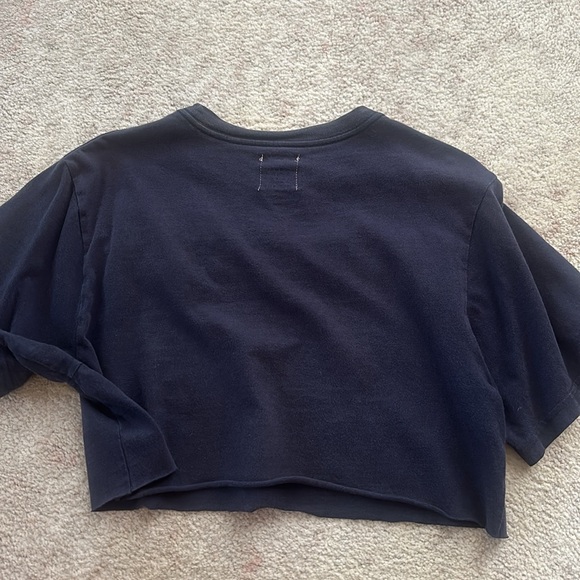 LF Furst of a Kind Safety Pin Vintage Crop Shirt - Picture 4 of 4